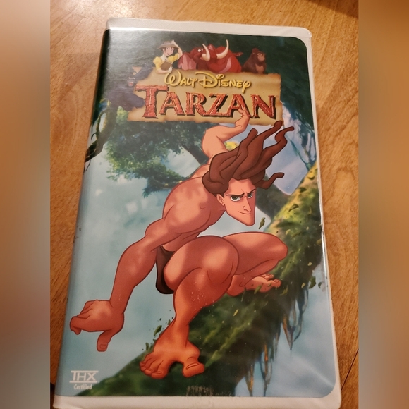 Walt Disney, Tarzan (VHS Video Tape, 2000, Clamshell) - Picture 1 of 2